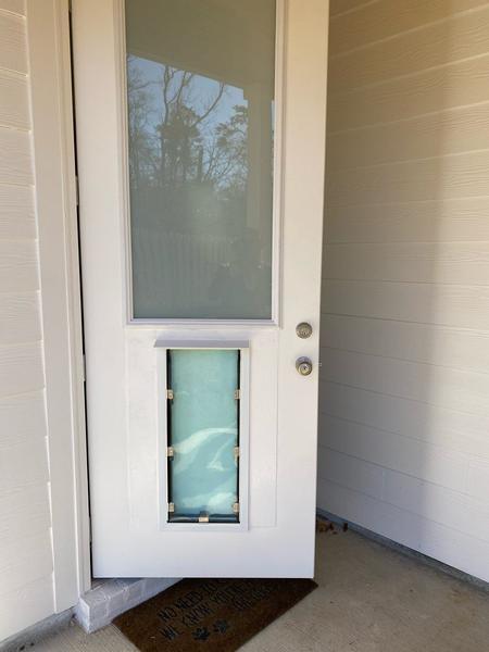Standard door half-light Hale — exterior